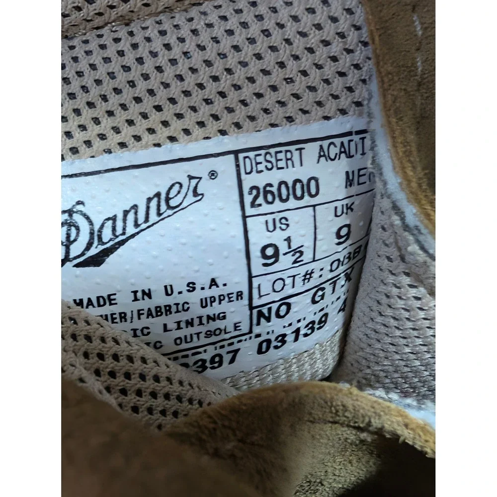 Danner desert acadia